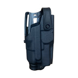 Holster Radar 1957 T-LEP Glock 17 avec TLR1 gaucher en Kydex 4 niveaux de rétention