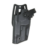 Holster T-LEP Radar 1957 Glock 17/19 Gen5 avec X300U-A et RMR, quatre rétentions en Kydex