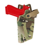 Holster T-LEP Radar 1957 Glock 17/19 Gen5 avec X300U-A et RMR, quatre rétentions en Kydex