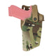 Holster T-Lep Kydex Droitier Glock19 lampe X300u A&mos Rmr + 6500.6106 Radar 1957