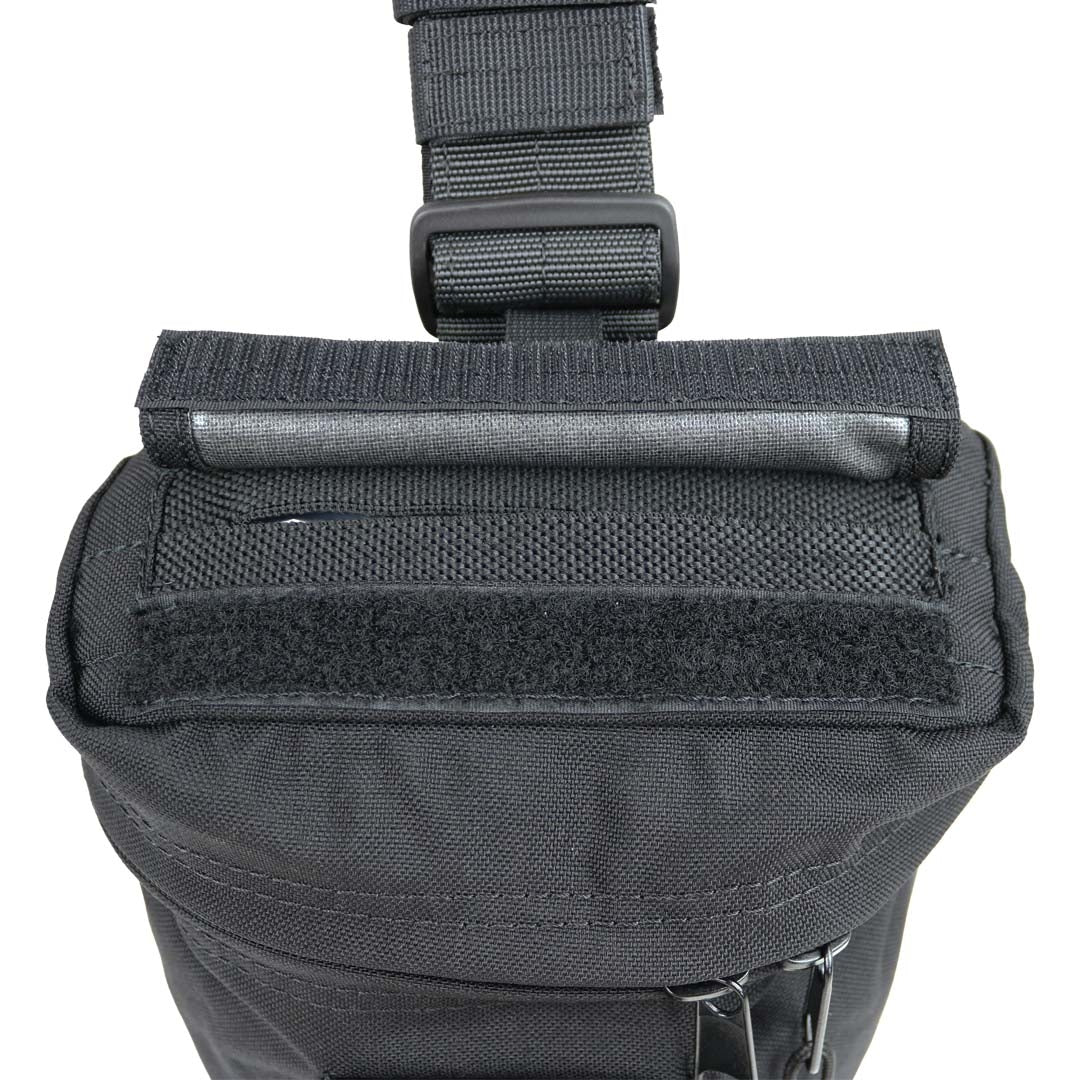 Sacoche de cuisse porte-masque à gaz Radar 1957 en Cordura 30 x 20 x 16 cm