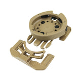 Griffe Click-In MBS Radar 1957 adaptateur RDC femelle 3 passants MOLLE 180 g