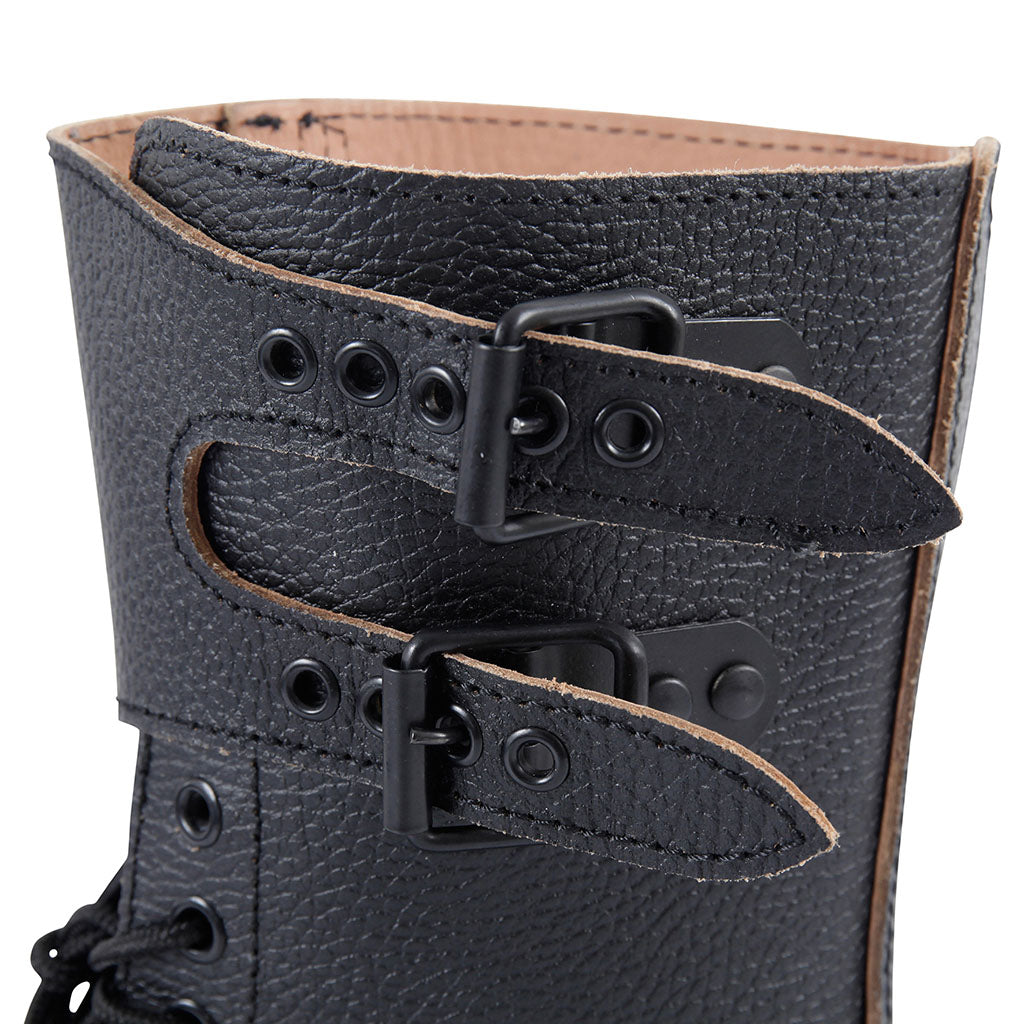 Rangers réglementaires Ares type BM65 cuir grainé pleine fleur cousu Goodyear cambrion acier
