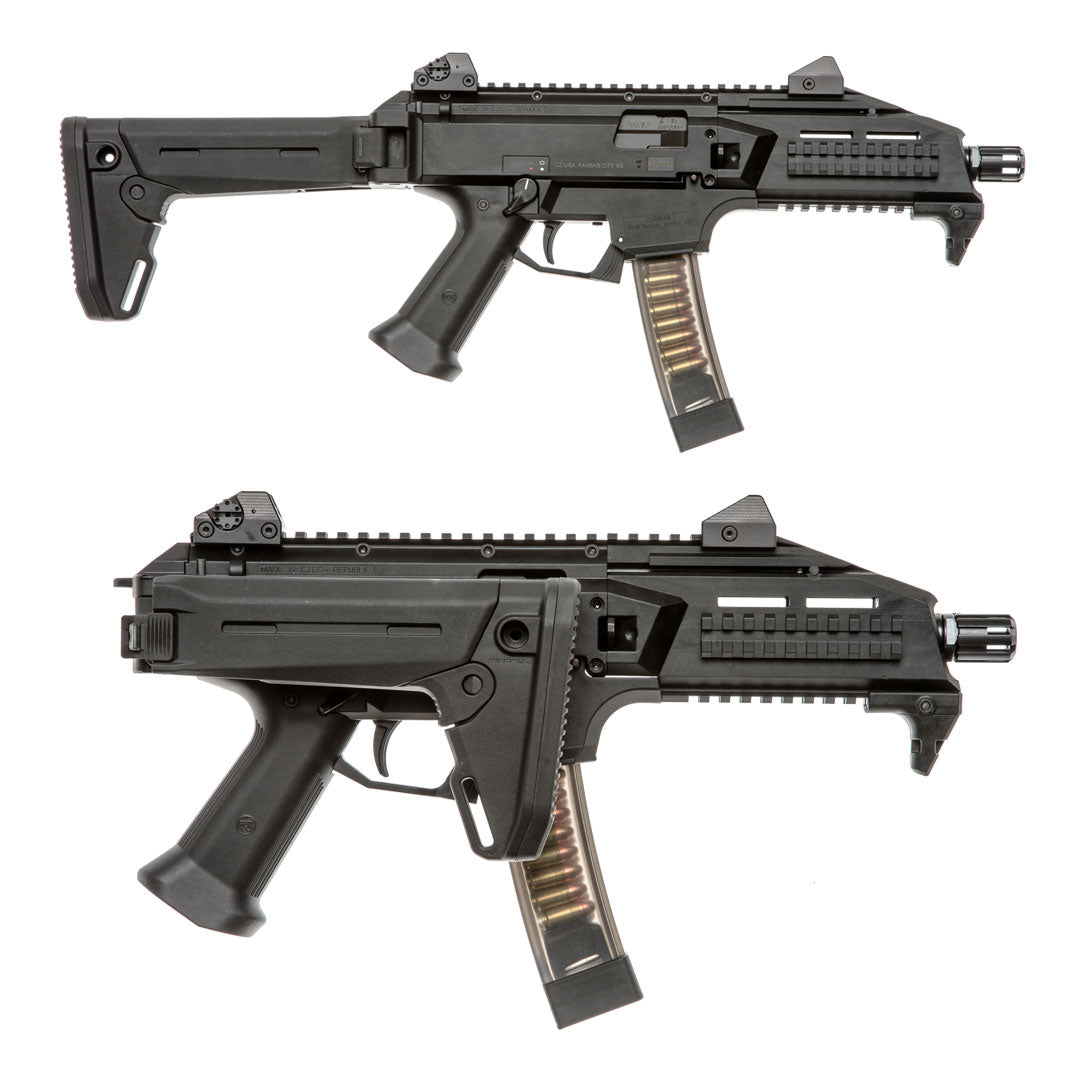 Interface de crosse Reptilia Link pour CZ Scorpion EVO 3 avec crosse repliable Magpul Zhukov