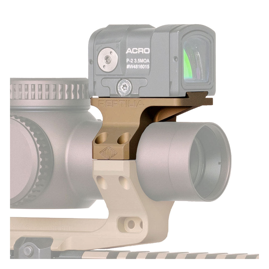 Montage déporté Reptilia ROF-90 pour Aimpoint ACRO et Steiner MPS corps 34 mm 35 grammes