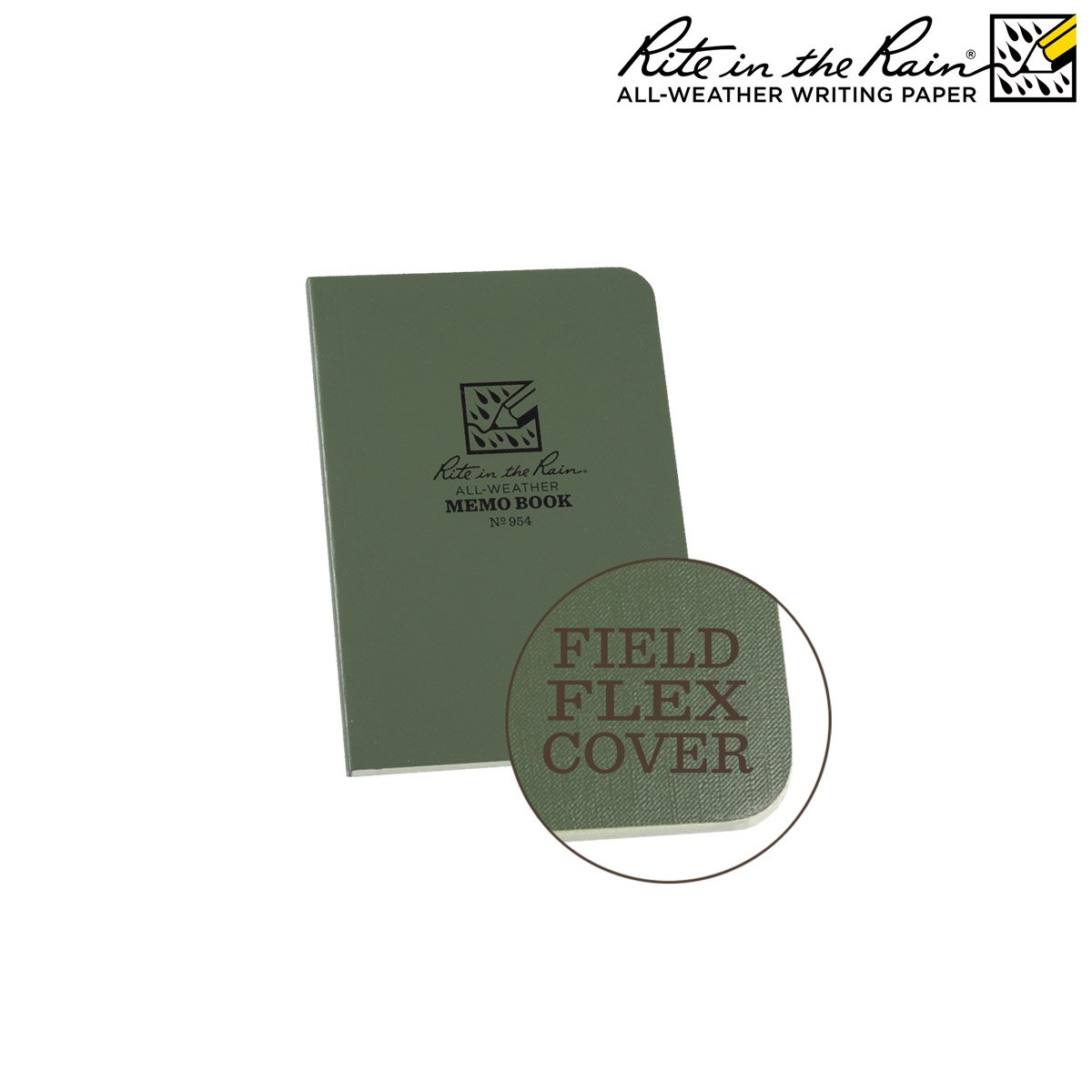 Carnet souple Rite In The Rain à reliure agrafée 8,2 × 13,3 cm 100 pages