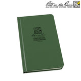 Papier étanche Carnet EN Tissus 9.5 X 16.5cm, 160 Pages, Reliure Verticale Rite In The Rain