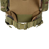 Sac à dos de combat Ares 100 L couvre-sac intégré et poches latérales amovibles MOLLE