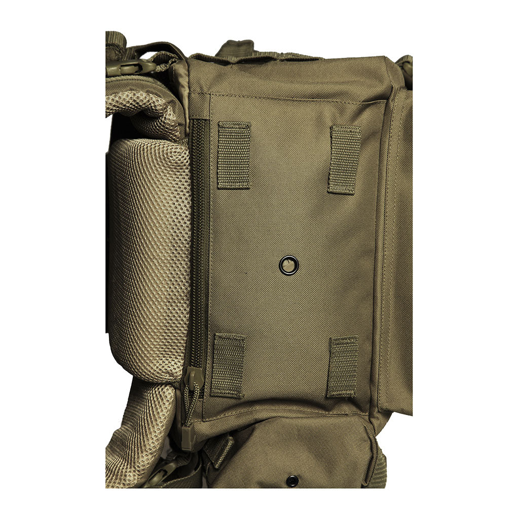 Sac à dos de combat Ares Cougar 45 L ceinture ventrale amovible et bandes MOLLE