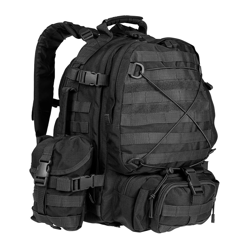 Sac à dos de combat Ares Cougar 45 L ceinture ventrale amovible et bandes MOLLE