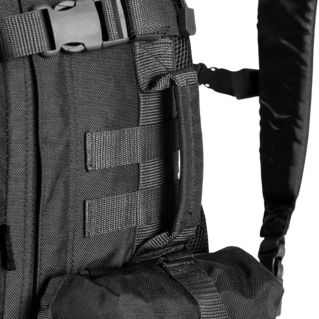 Sac à dos de combat Ares Cougar 45 L ceinture ventrale amovible et bandes MOLLE