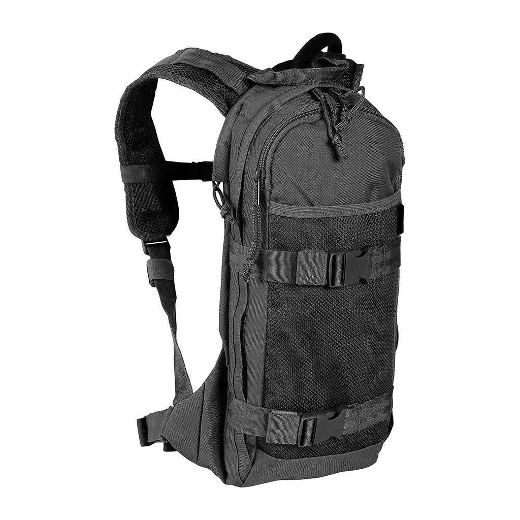 Sac à dos d'hydratation Ares pour gourde souple 2,5 L avec poches de petit matériel