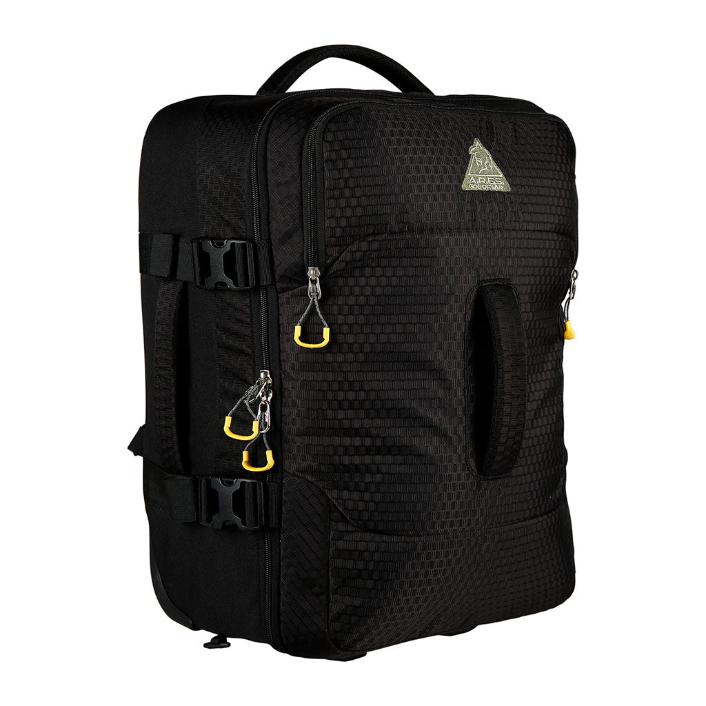 Sac de voyage à roulettes Ares Elite Case 48 L portage dorsal escamotable 3,3 kg