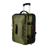 Sac de voyage cabine à roulettes Ares Elite Case 48 L toile Ripstop poche ordinateur