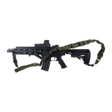 Sangle d'arme Ares ISTC Combat 1 ou 2 points pour HK416 en nylon à crochets à ressort