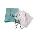 Kit de suture Ylea stérile blister quatre compartiments porte-aiguilles et ciseaux