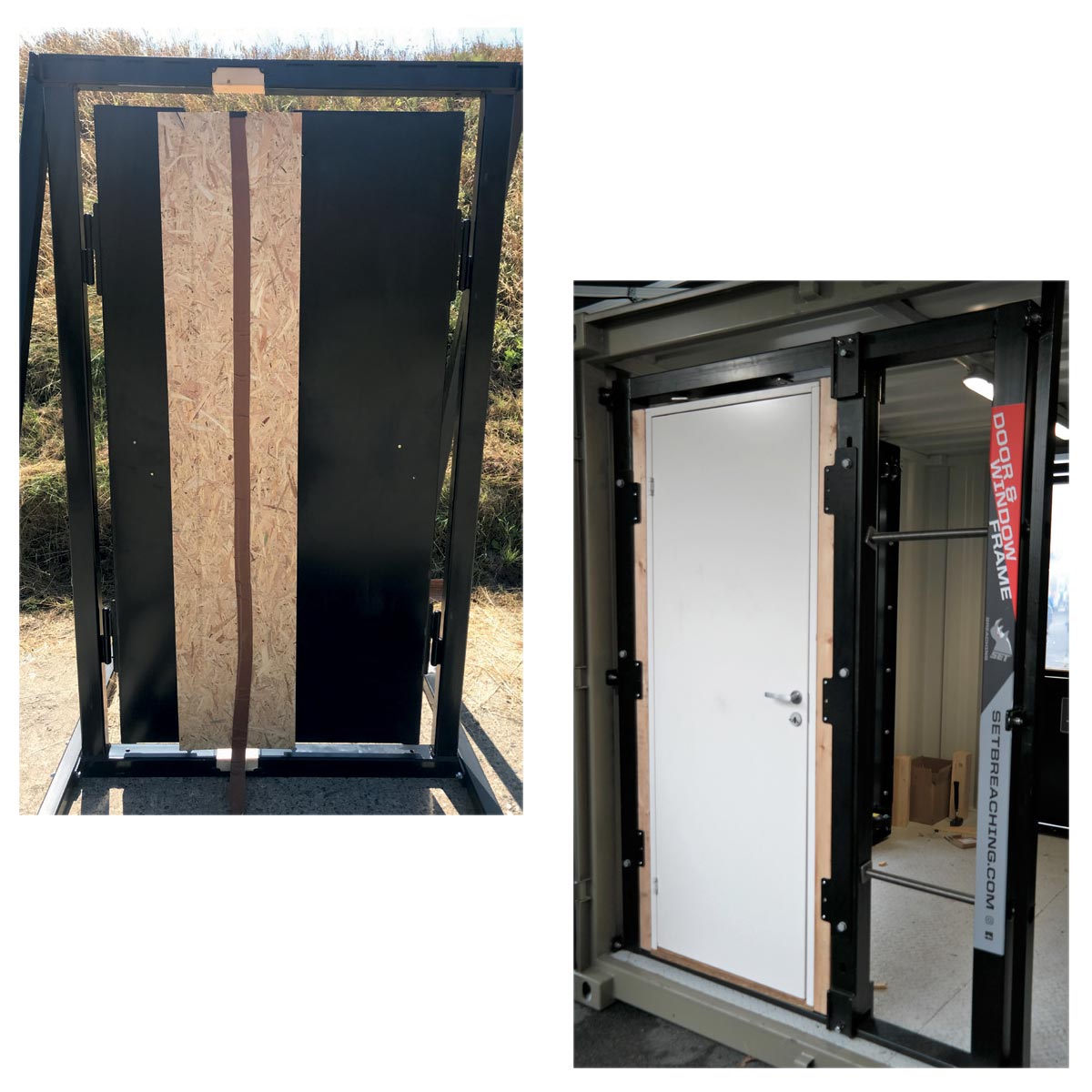 Conteneur d'entraînement à l'effraction Sweden Entry Tools Breaching Rig personnalisable