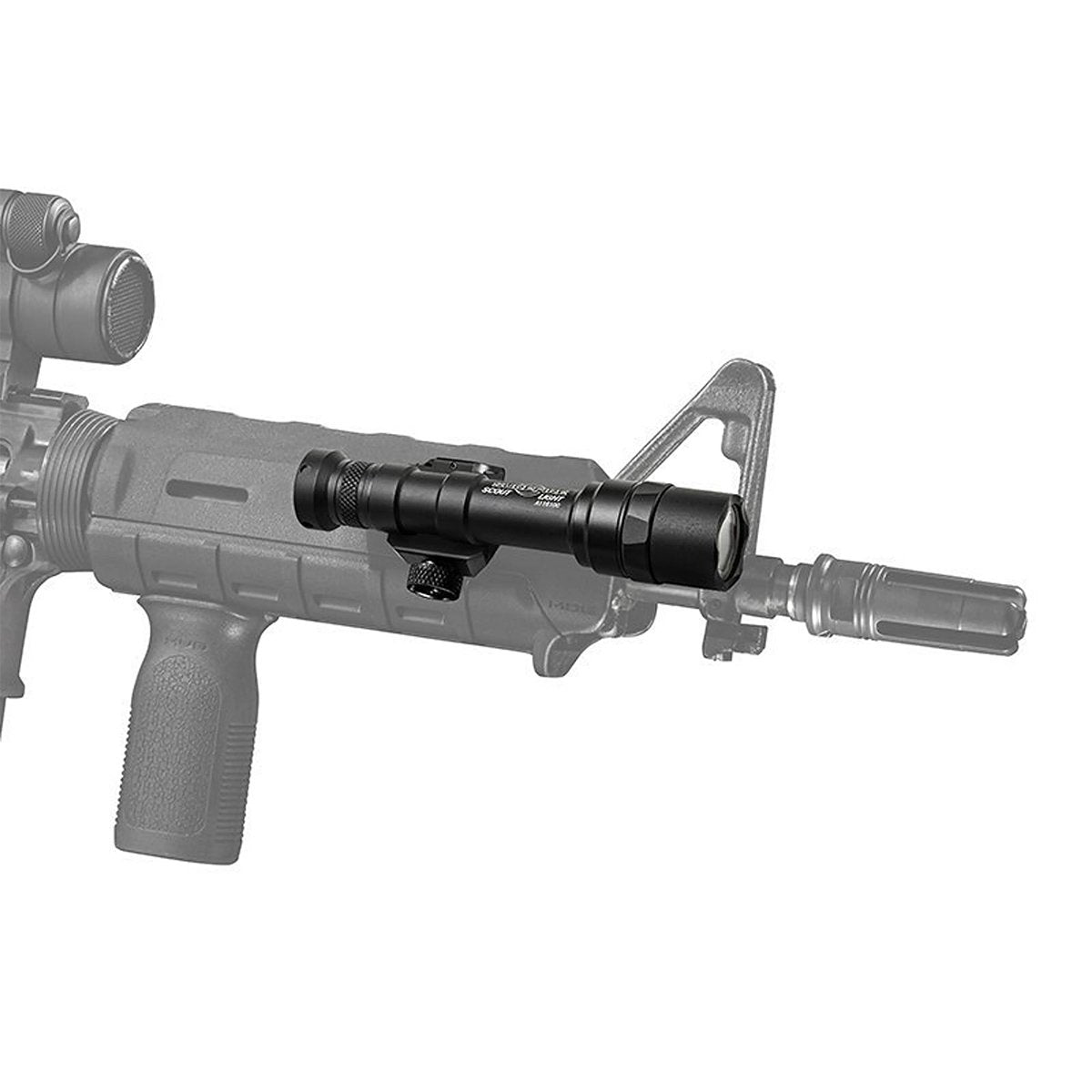 Lampe pour arme Surefire M600U Scout Light 600 lumens montage M75 à molette Picatinny