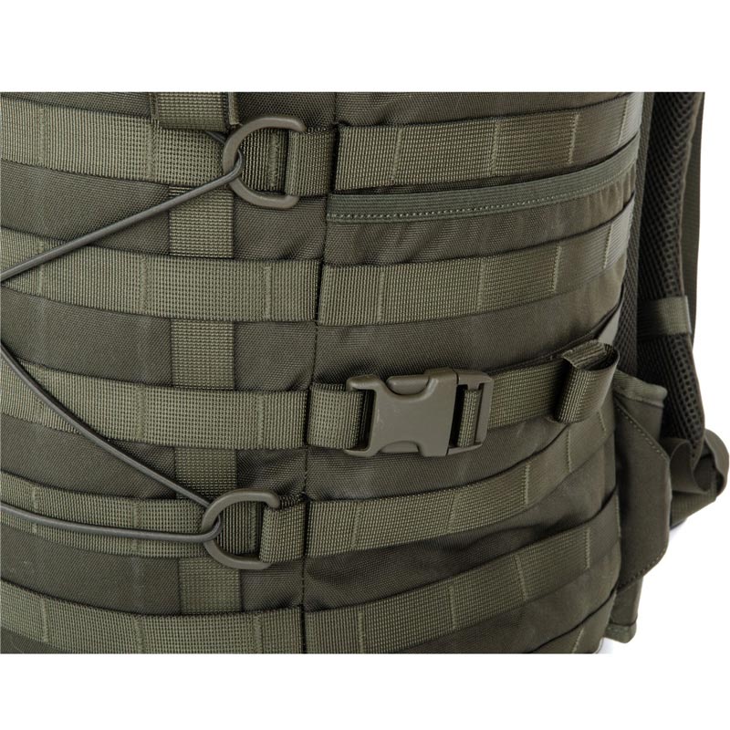 Sac à dos tactique Snugpak Endurance 40 litres en nylon 600D avec plus de 150 points MOLLE