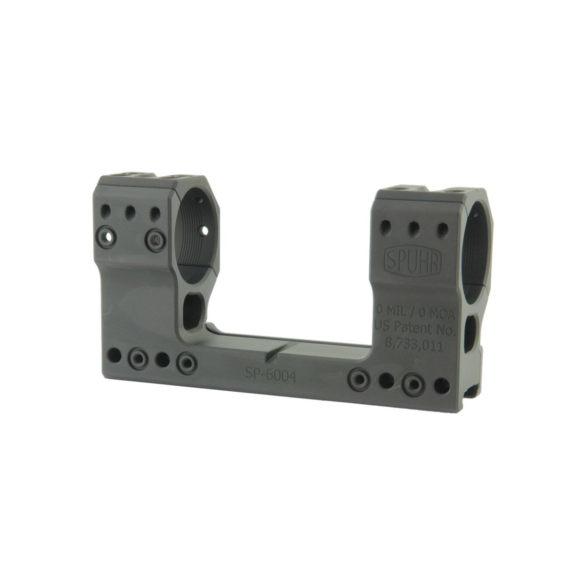 Montage de lunette Spuhr Picatinny Ø36 mm hauteur 48 mm sans inclinaison 0 MIL
