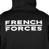 Sweat à capuche Ares polycoton 350 g/m² brodé FRENCH FORCES poche de manche