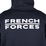 Sweat à capuche Ares polycoton 350 g/m² brodé FRENCH FORCES poche de manche
