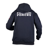 Sweat à capuche Ares polycoton 350 g/m² brodé FRENCH FORCES poche de manche