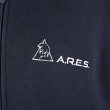 Sweat à capuche Ares polycoton 350 g/m² brodé FRENCH FORCES poche de manche