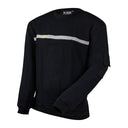 Sweat-shirt Ares col rond sérigraphié SECURITE en une couleur face et dos