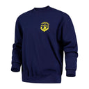 Sweat-shirt Ares Troupes de marine logo TDM floqué col rond marquage de tradition