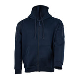 Sweat à capuche Ares à fermeture à glissière polycoton 350 g/m² poches fermées