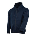 Sweat à capuche Ares à fermeture à glissière polycoton 350 g/m² poches fermées