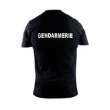 T-shirt Gendarmerie GK Professional coton 160 g/m² sérigraphié poitrine et dos
