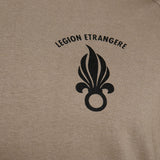 T-shirt Ares FELIN Légion étrangère 100% coton logo côté cœur manches courtes