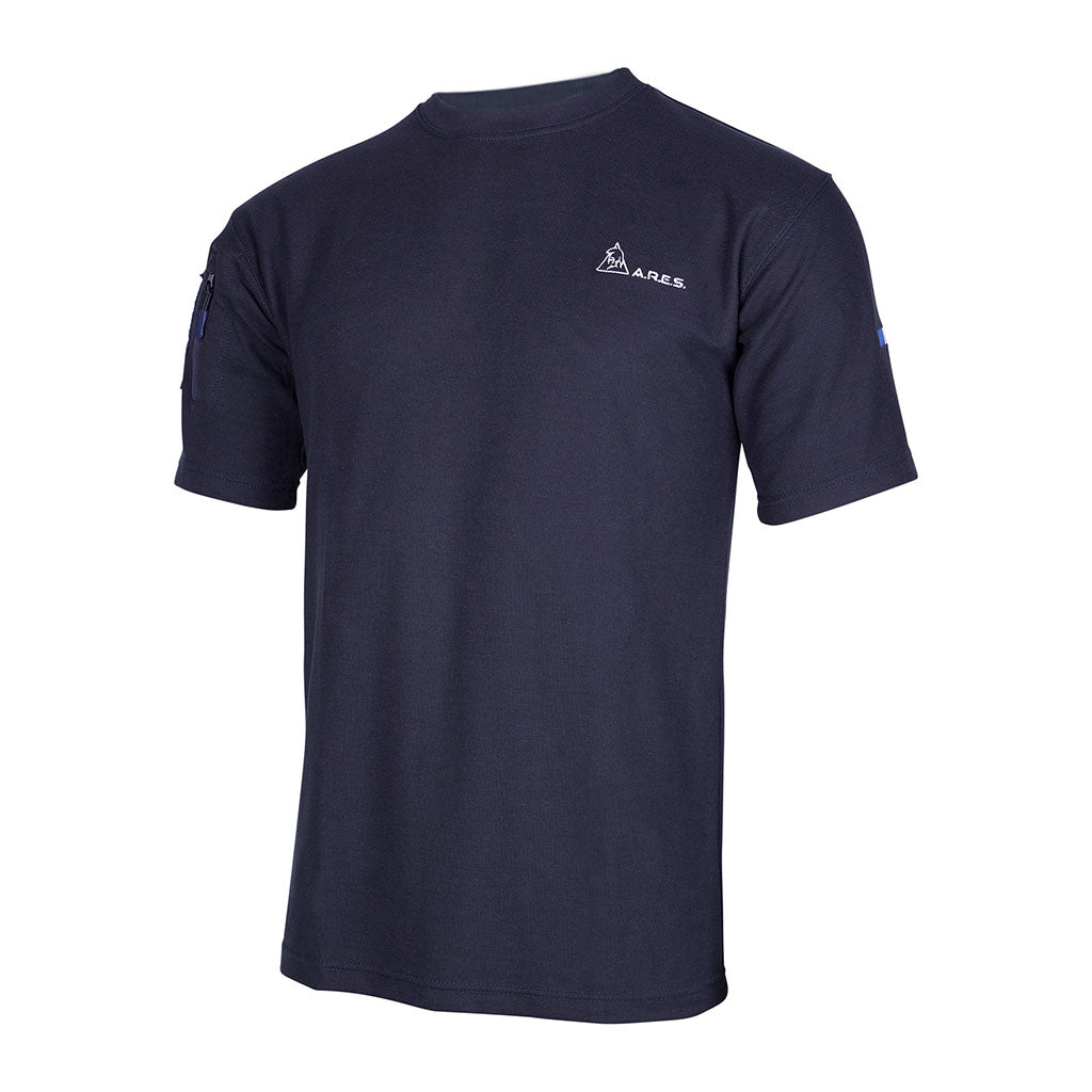 T-shirt Ares French Forces en polycoton 52% coton et 48% polyester brodé au dos