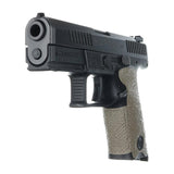 Revêtement de poignée Talon Grip en caoutchouc pour CZ P10 Compact 9 mm dos petit