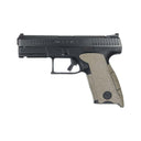 Revêtement de poignée Talon Grip en caoutchouc pour CZ P10 Compact 9 mm dos large