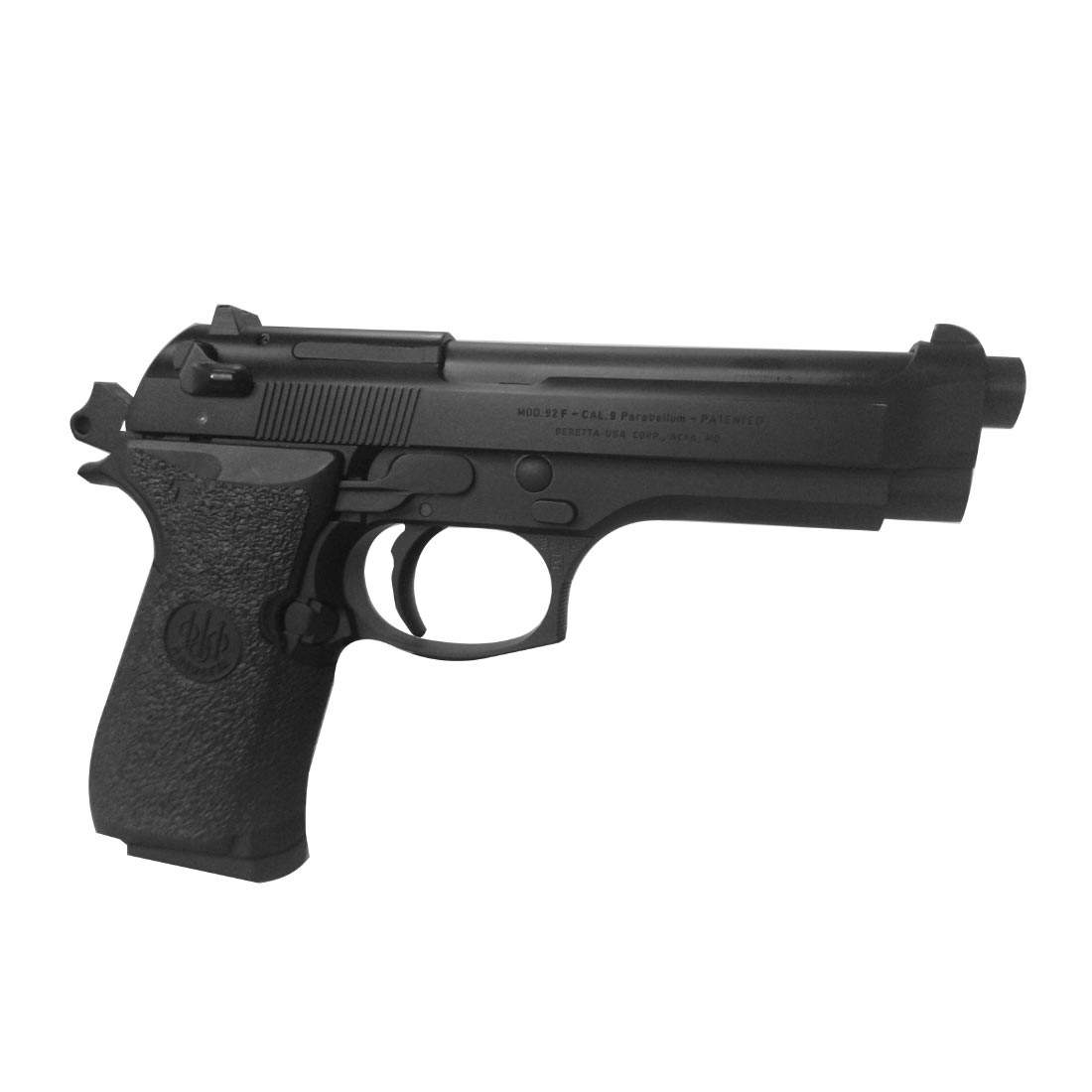 Revêtement adhésif Talon Grip Granulate pour Beretta 92FS et PAMAS G1 texture granuleuse