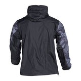 Veste de pluie Ares coupe-vent respirant à fermetures étanches et poches à rabat