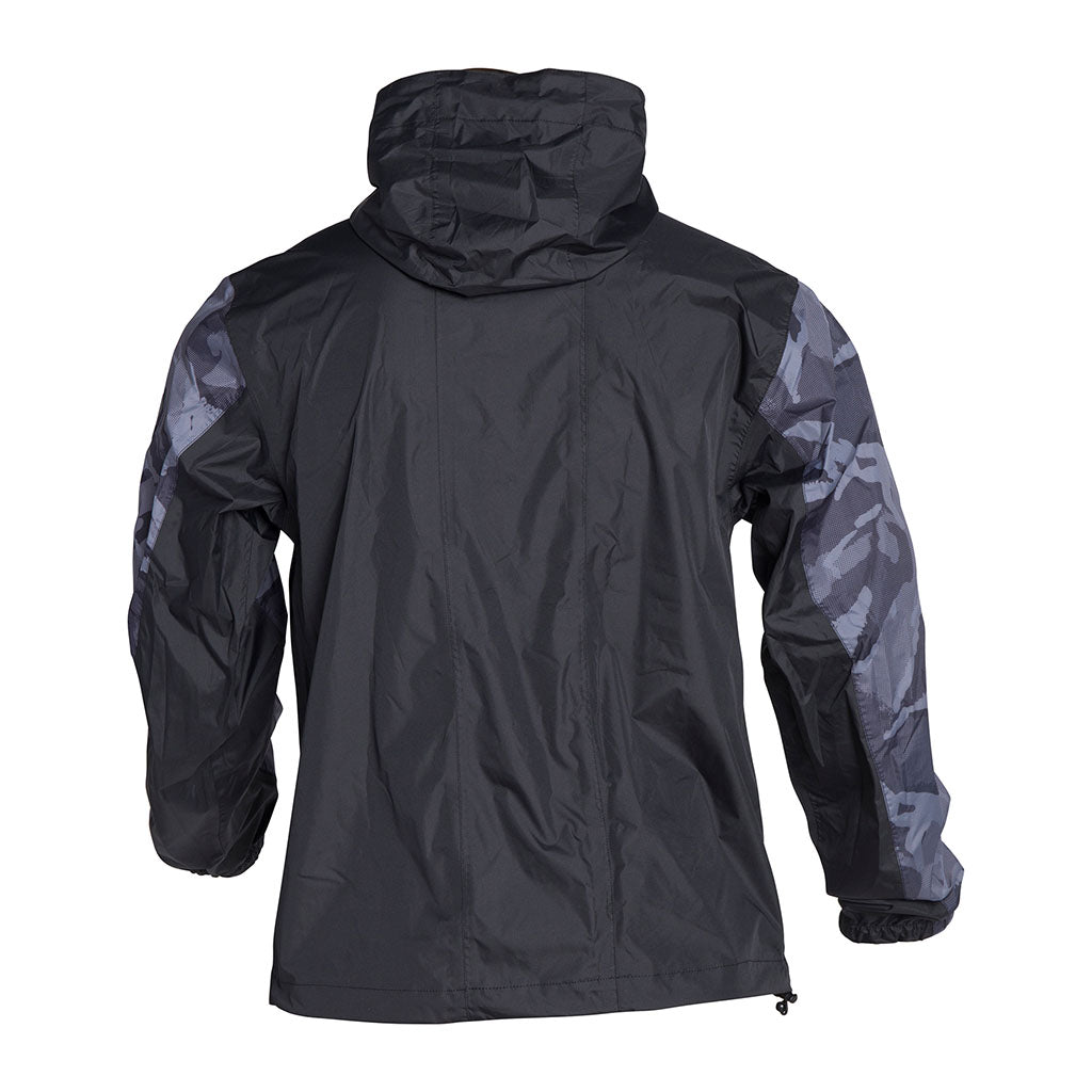 Veste de pluie Ares coupe-vent respirant à fermetures étanches et poches à rabat