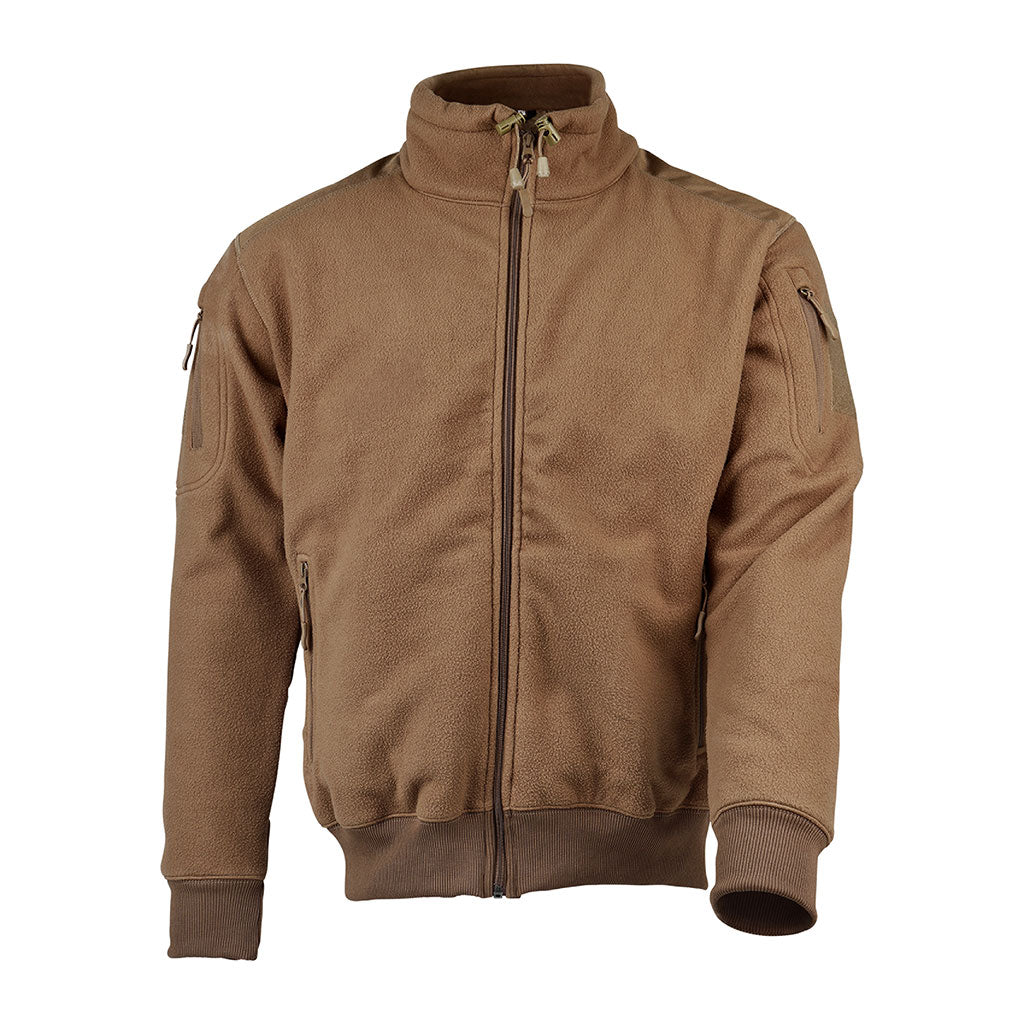 Veste polaire Ares 400 g/m² polyester renforts aux coudes et épaules col montant