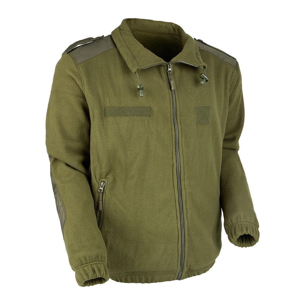 Veste polaire Ares 400 g/m² polyester renforts aux coudes et épaules col montant