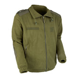 Veste polaire Ares 400 g/m² polyester renforts aux coudes et épaules col montant