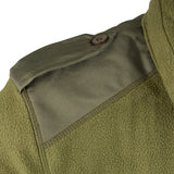 Veste polaire Ares 400 g/m² polyester renforts aux coudes et épaules col montant