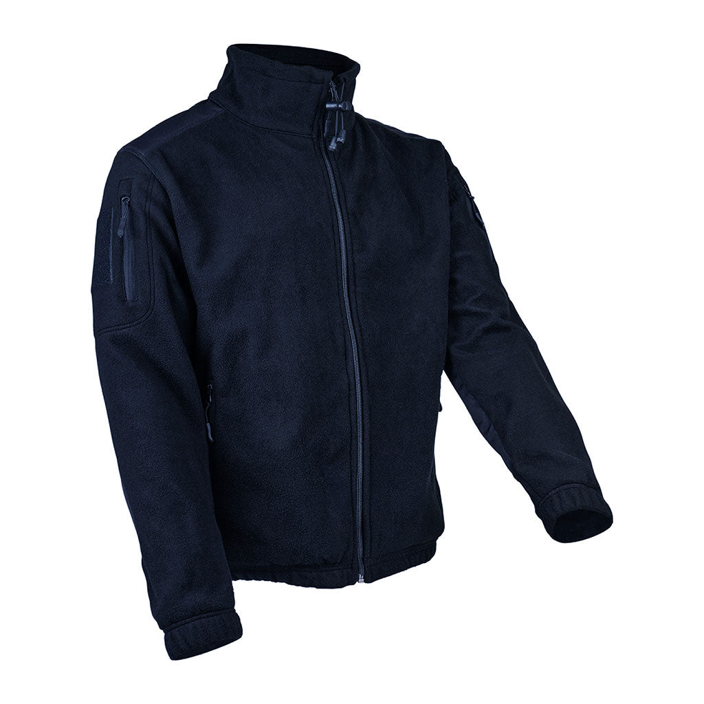 Veste polaire Ares 400 g/m² polyester renforts aux coudes et épaules col montant