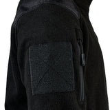 Veste polaire Ares 400 g/m² polyester renforts aux coudes et épaules col montant