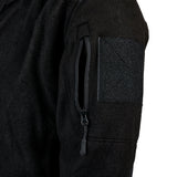 Veste polaire Ares 400 g/m² polyester renforts aux coudes et épaules col montant
