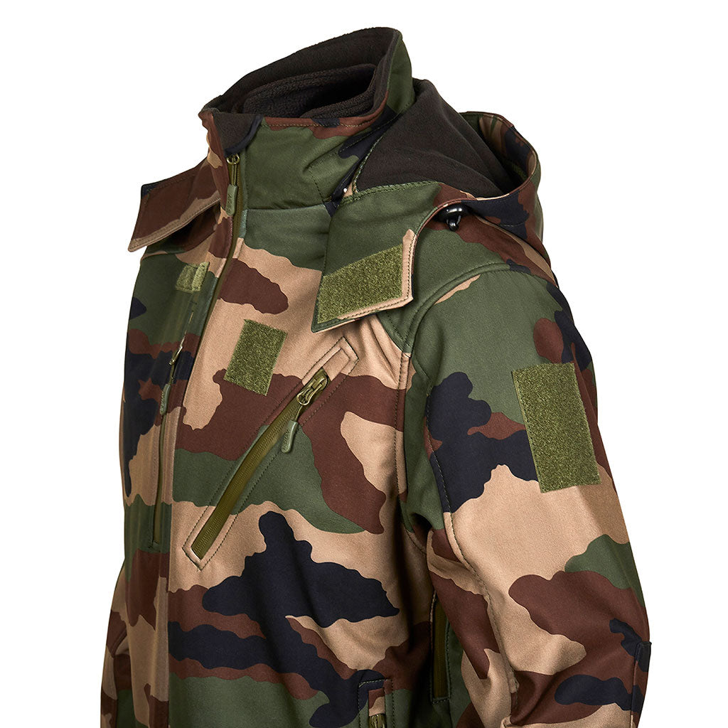 Veste softshell Ares Elite 3 en 1 à doublure polaire et capuche amovibles