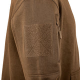 Sweat à glissière Ares French Army polycoton 350 g/m² brodé dos et drapeau manche