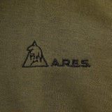 Sweat à glissière Ares French Army polycoton 350 g/m² brodé dos et drapeau manche